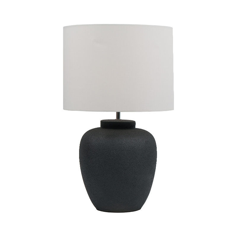 Keramikglas Retro Neues chinesisches Nachttischlampe