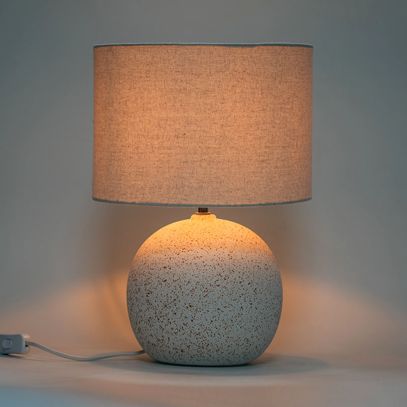Japaner Stil Keramiktisch Lampe Retro -Nachtlampe