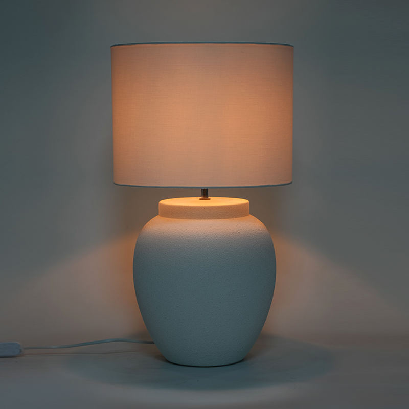 Chinesischer Stil raues Keramik Wohnzimmer Hotel Dekorative Tischlampe
