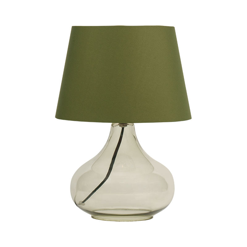 Europäischer Stil Einfacher Glas Tischlampe
