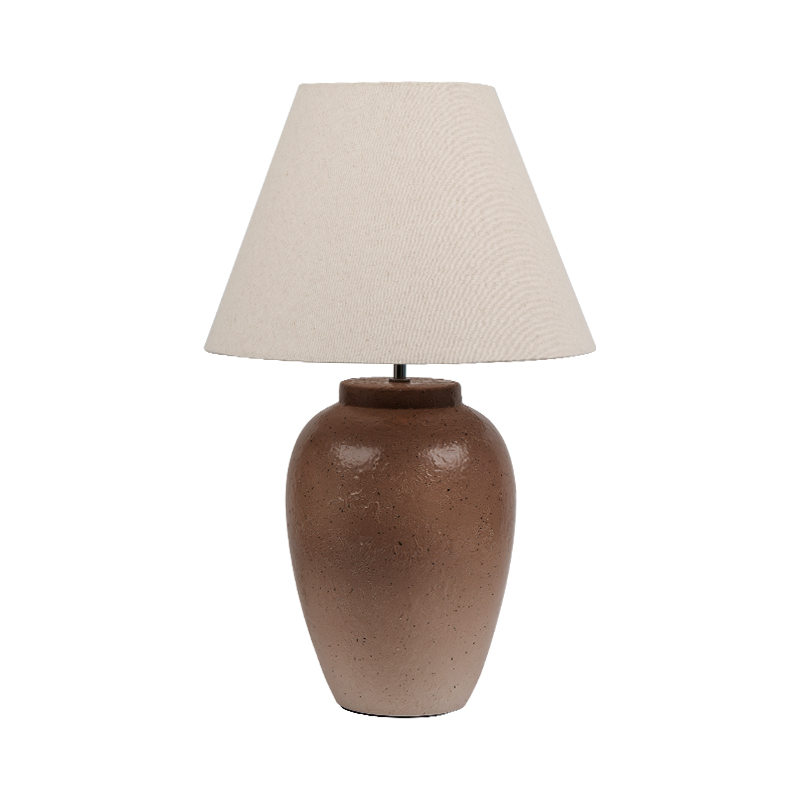 Retro nostalgische Keramiktischlampe