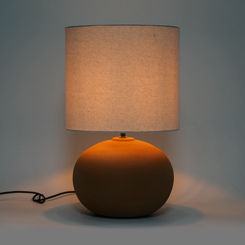 Kreative Tischlampe rundes Basis