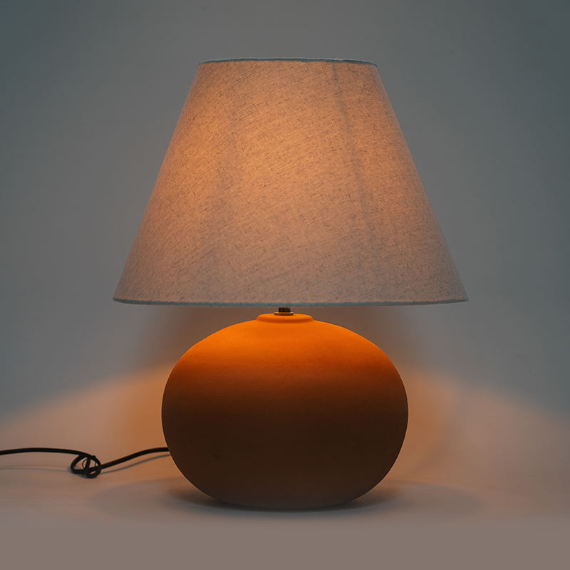 Kreative Tischlampe rundes Basis