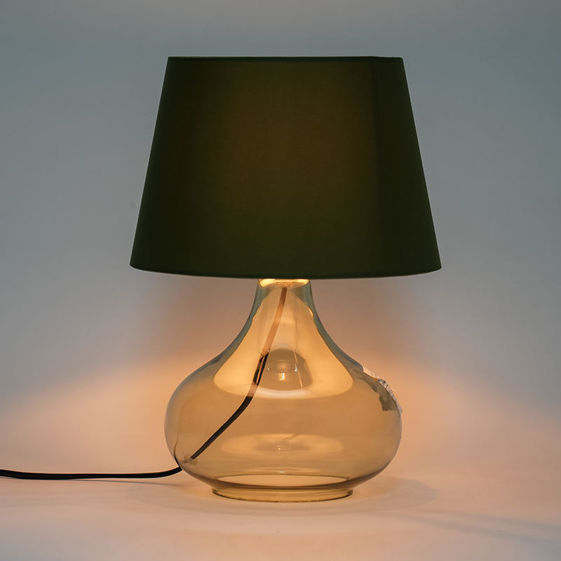 Europäischer Stil Einfacher Glas Tischlampe