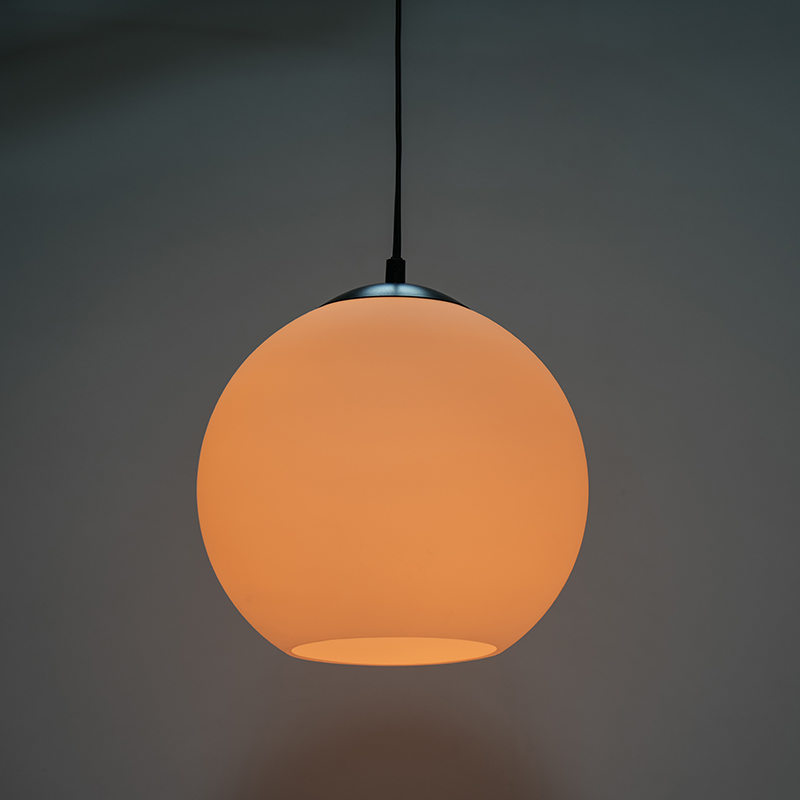 Kugelförmige Esszimmer Anhänger Leichtcreme Glas