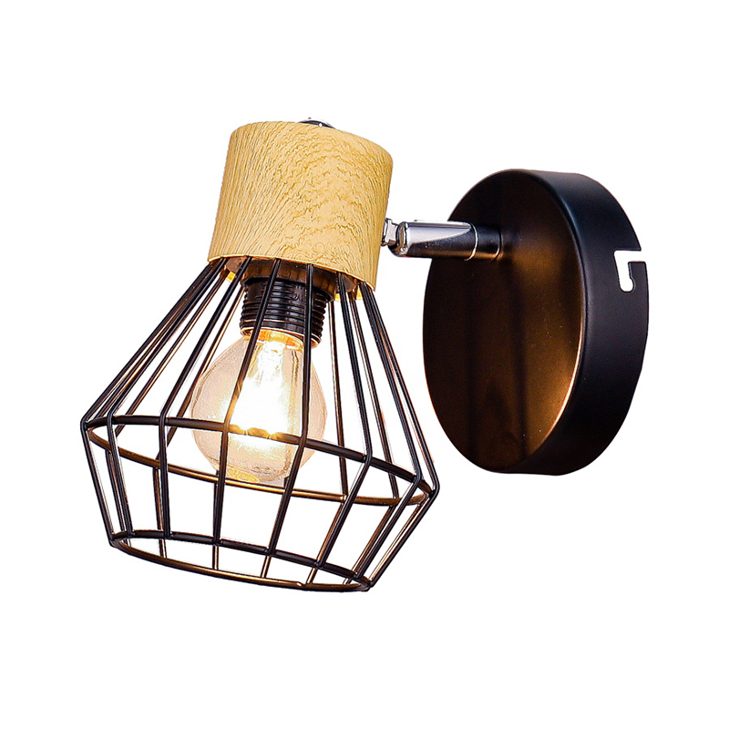 Einfache Wandlampe einkopf